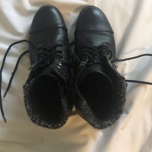 Black Combat Boots